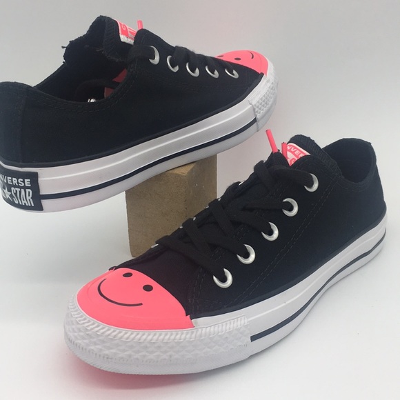 Converse CTAS OX black/racer pink/white - Picture 3 of 8